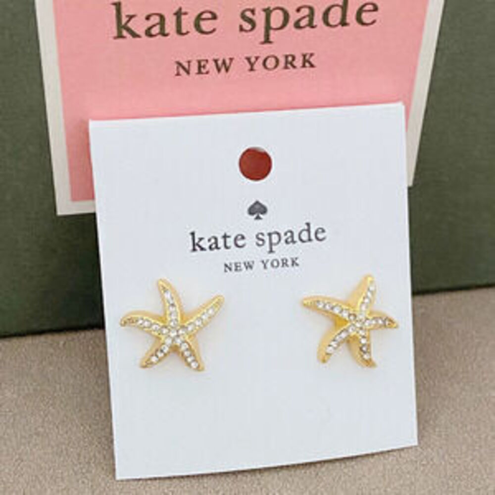 kate spade Starfish Studs Rhinestone